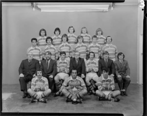 Marist St Pat's, Wellington, 2nd division 1st XV rugby union team of 1973