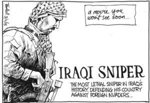 Scott, Thomas, 1947- :[Iraqi sniper]. 3 February 2015