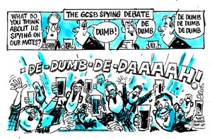 Evans, Malcolm Paul, 1945- :The GCSB debate. 5 March 2015