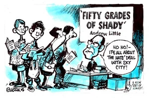 Evans, Malcolm Paul, 1945- :Fifty grades of shady. 16 February 2015