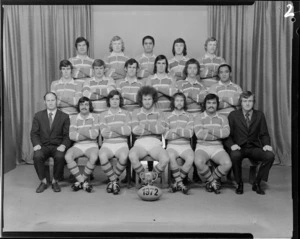 Marist St Pat's, Wellington, junior 1st XV rugby union team of 1972