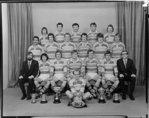 Marist St Pat's, Wellington, senior 1st XV rugby union team of 1972