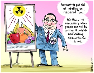 Moreu, Michael, 1969- :"We want to get rid of labelling on irradiated food!" 28 January 2015