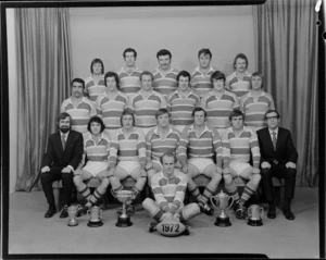 Marist St Pat's, Wellington, senior 1st XV rugby union team of 1972