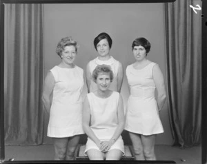 Newtown Lawn Tennis Club, Wellington, senior A women's team of 1969