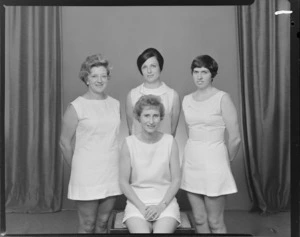 Newtown Lawn Tennis Club, Wellington, senior A women's team of 1969