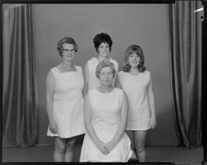 Newtown Lawn Tennis Club, Wellington, senior B women's team of 1969