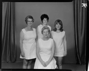 Newtown Lawn Tennis Club, Wellington, senior B women's team of 1969