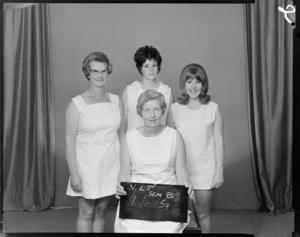 Newtown Lawn Tennis Club, Wellington, senior B women's team of 1969