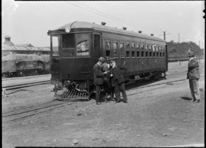 View of the "Buckhurst" railcar, 1925