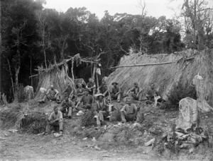 Gum diggers' camp, North Auckland