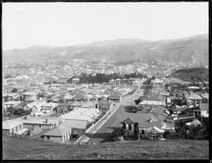 Part 2 of a 2 part panorama of Newtown, Wellington