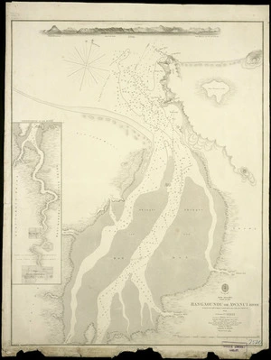 Rangaounou [i.e. Rangaunu] or Awanui River / surveyed by Comr. B. Drury ... [et al.] ; engraved by J.&C. Walker.
