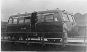 View of rail motor No 20 (R.M. 20), 1936