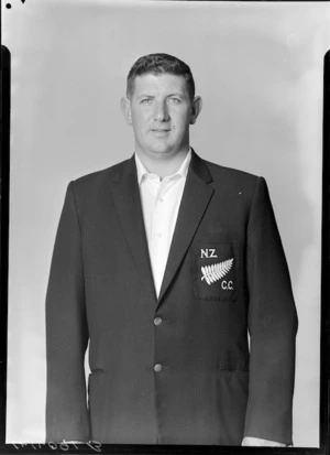 L C Butler, member of the New Zealand Cricket Club team of 1966