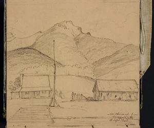 Mantell, Walter Baldock Durrant, 1820-1895 :Mont Berard from Green's jetty. 18 Sept 1848.