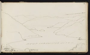 Wills, Alfred, fl 1842-1852 :Queen Charlotte Sound. 1848. August.
