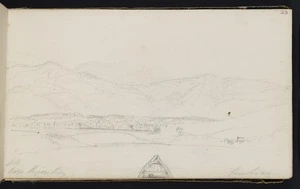 Wills, Alfred, fl 1842-1852 :Hay's Pigeon Bay from boat. [1848]