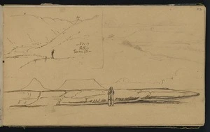 Mantell, Walter Baldock Durrant, 1820-1895 :Nov 10. Path in Stormy Glen [1848]