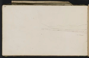 Wills, Alfred, fl 1842-1852 :[Coastline around Moeraki. 1848] [part 2]