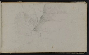 Mantell, Walter Baldock Durrant, 1820-1895 :[Rocky gorge. 1848?]