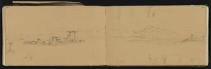 Mantell, Walter Baldock Durrant, 1820-1895 :[Takitahi, South Canterbury ... showing the pa]. Oct. 16 [1848]