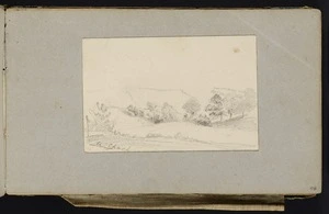 Mantell, Walter Baldock Durrant, 1820-1895 :[Roadside scenery, South Island. 1848]