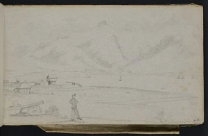 Mantell, Walter Baldock Durrant, 1820-1895 :Akaroa Xmas Day. [1848]