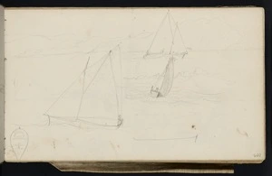 Mantell, Walter Baldock Durrant, 1820-1895 :[Sailing dinghies. 1848]