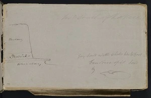 Mantell, Walter Baldock Durrant, 1820-1895 :Just south of Kakaunui. [1848]