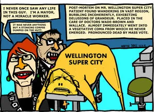 Doyle, Martin, 1956-: Post-mortem on Wellington super city. 13 March 2015