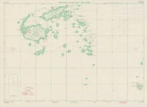 Aeronautical plotting chart ICAO 1:1,000,000. Fiji Islands.