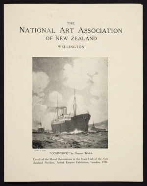 National Art Association of New Zealand :The National Art Association of New Zealand, Wellington. Objects [1924-1925]