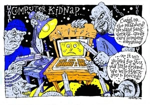 Hodgson, Trace, 1958- :Computer kidnap. 5 April 2015