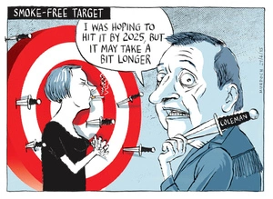 Murdoch, Sharon Gay, 1960- :Smoke-Free Target. 29 April 2015