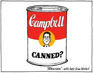 Tremain, Garrick, 1941- :Campbell. 11 April 2015