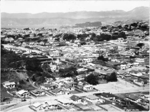 Part 3 of a 3 part panorama of Karori, Wellington