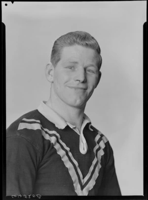Rugby league player, probably Mr R C Jackson