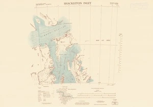 Shackleton Inlet : Shackleton Coast, Ross Dependency Antarctica.