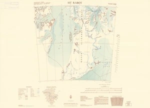 Mt. Rabot : Shackleton Coast, Australian Antarctic Territory, Ross Dependency - Antarctica / drawn by G.A.E. Simmonds.
