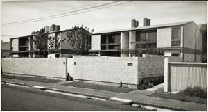 Exterior view, Dorset Street flats, Christchurch