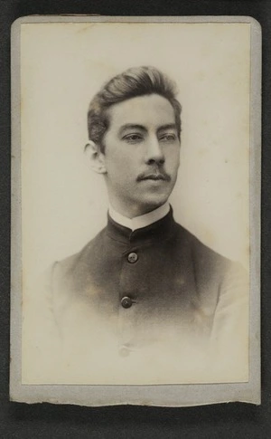 Wrigglesworth & Binns (Wellington) fl 1874-1900 :Portrait of D M Burn