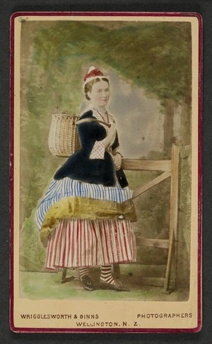Wrigglesworth & Binns (Wellington) fl 1874-1900 :Portrait of Miss Robinson