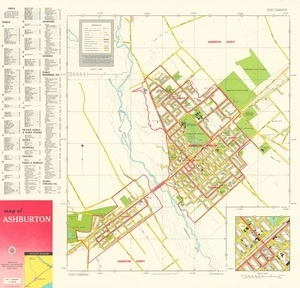 Map of Ashburton.