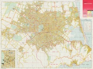 Map of Christchurch.