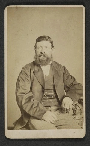 Brown, William Edmond (Nelson) fl 1875-1885 :Portrait of C Harney? (Hamly?)
