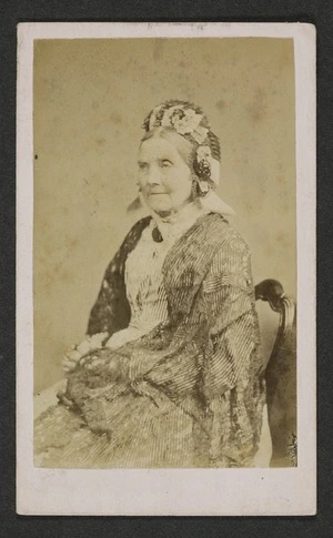 Groves, T T (London) fl 1860s-1880s :Portrait of unidentified woman