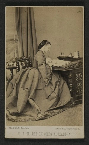 Mayall, John & Edwin & Collins (London) fl 1868-1889 :Portrait of HRH The Princess Alexandra