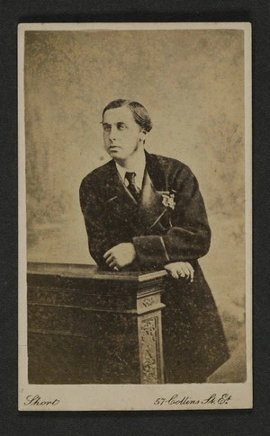 Short, William (Melbourne)l fl 1863-1884 :Portrait of unidentified man