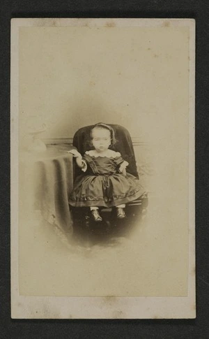 Portrait of unidentified young female child